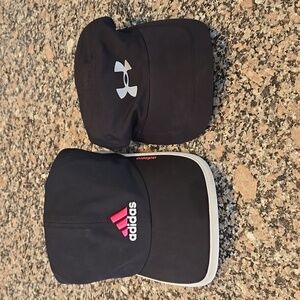 Adidas and Under Armour Hats